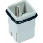Harting Han® Q Stifteinsatz 09 12 005 3001 5+PE Crimp pin insert, single-piece