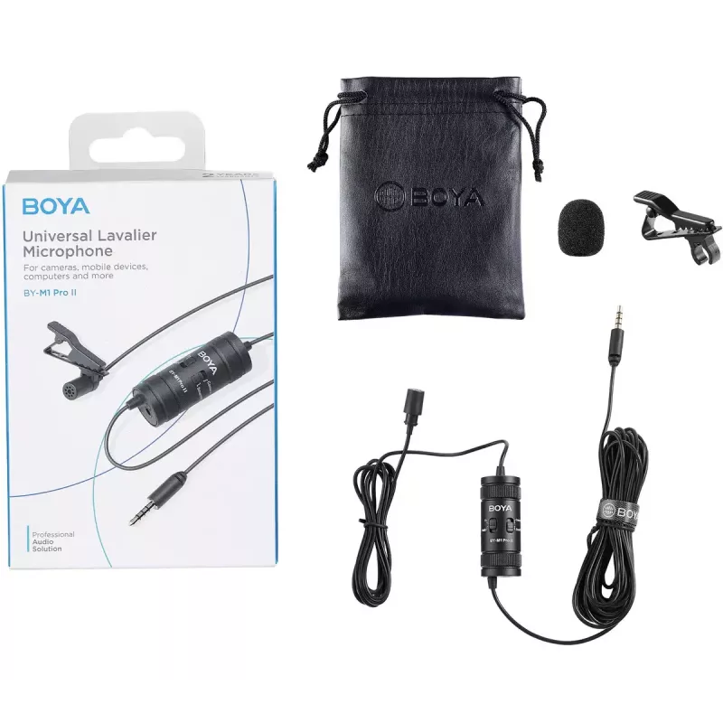 Microphone Boya BY-M1 Pro II Lavalier