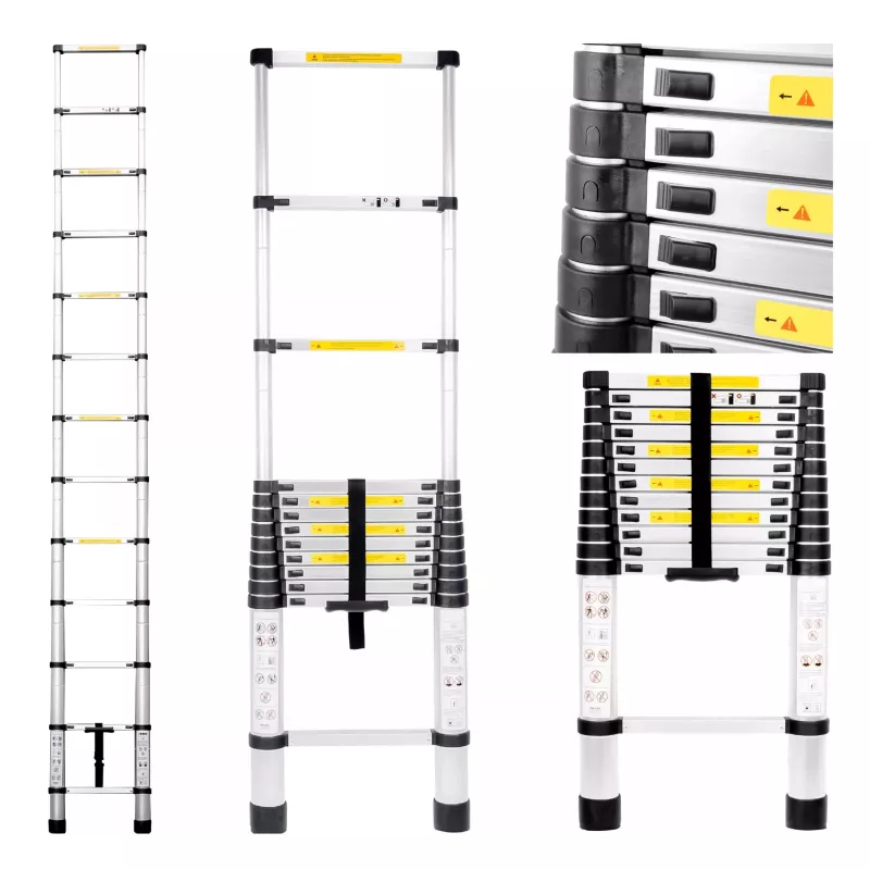 Extralink Telescopic Ladder LAD38ST 3.8 M