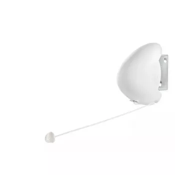 Wall-mounted clothesline Leifheit Rollfix Single 80 Longline — space-saving retractable drying line