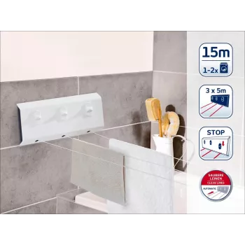 Laundry lines Leifheit 83107 White Polyester 340 mm
