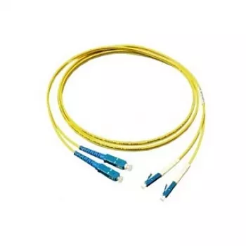 GoodConnections Patch Cable LWL Duplex OS2 (Singlemode, 9/125) LC/SC, LSZH, reversible polarity, 20m,