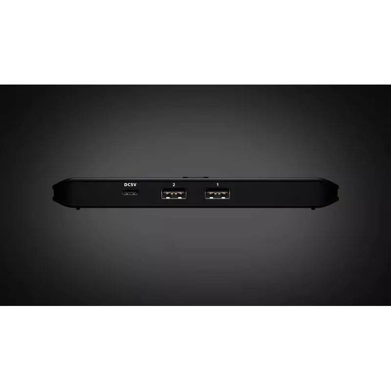 USB 2.0 Sharing Switch ATEN US4224 — 2x Host to 4x Device, 480 Mbps, Black
