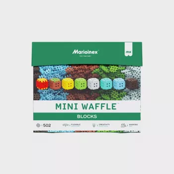Building toy Marioinex Klocki Waffle Mini Blocks — 502 pieces