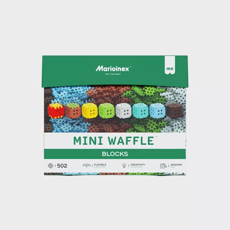 Building toy Marioinex Klocki Waffle Mini Blocks — 502 pieces