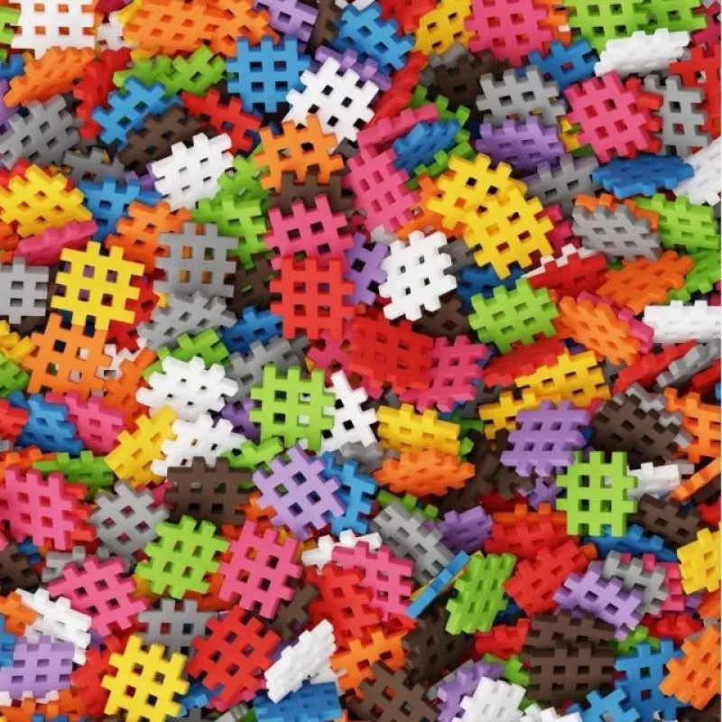 Construction blocks Marioinex Mini Waffle 200 pieces — plastic interlocking building set