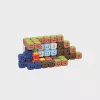 Construction Blocks Marioinex Mini Waffle 406 pieces — building set for creative play