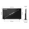 TV LED 50 inches 50GK4445E
