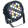 LIGHT4ME BLACK PAR 30x3W RGBA-UV LED spotlight