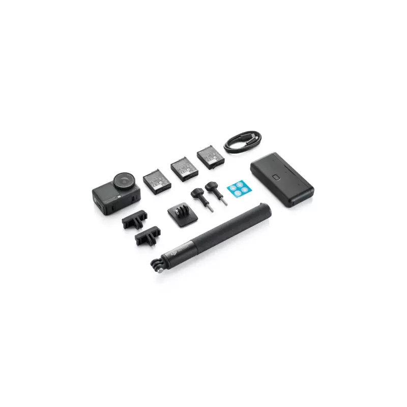 Action camera DJI Osmo Action 6 Adventure Combo — 38 MP, 4K Ultra HD, 1/1.1 inch CMOS, 155° FOV, 2x digital zoom