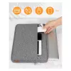 Sleeve case Inateck LB01005 for 35.6 cm (14 inch) laptops, grey, monochromatic surface