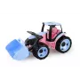 Toy Tractor with Shovel Lena model 02050 — Pink, 62 cm
