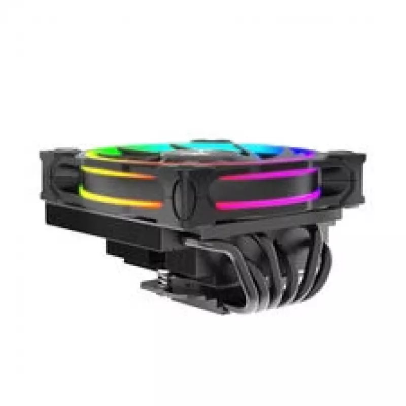 CPU cooler Akasa SOHO H6L RGB – compact low-profile cooler with RGB lighting
