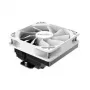 CPU cooler Akasa VIPER H6L white — low-profile air cooler, single fan, tower heatsink