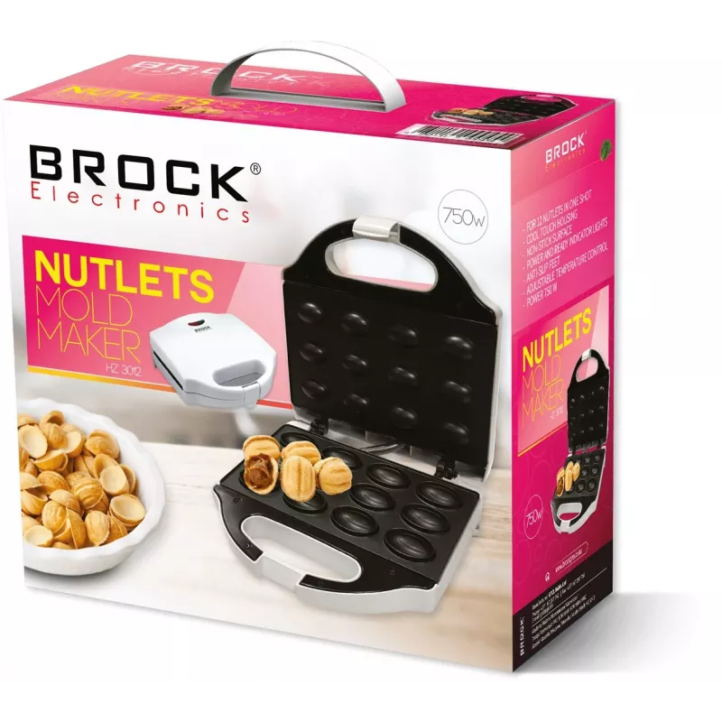 Cookie Maker Brock Electronics HZ 3012 12 Cookies 750 W White