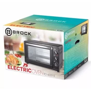 Toaster oven Brock Electronics TO 6001 B ? 60 L, 2200 W, black