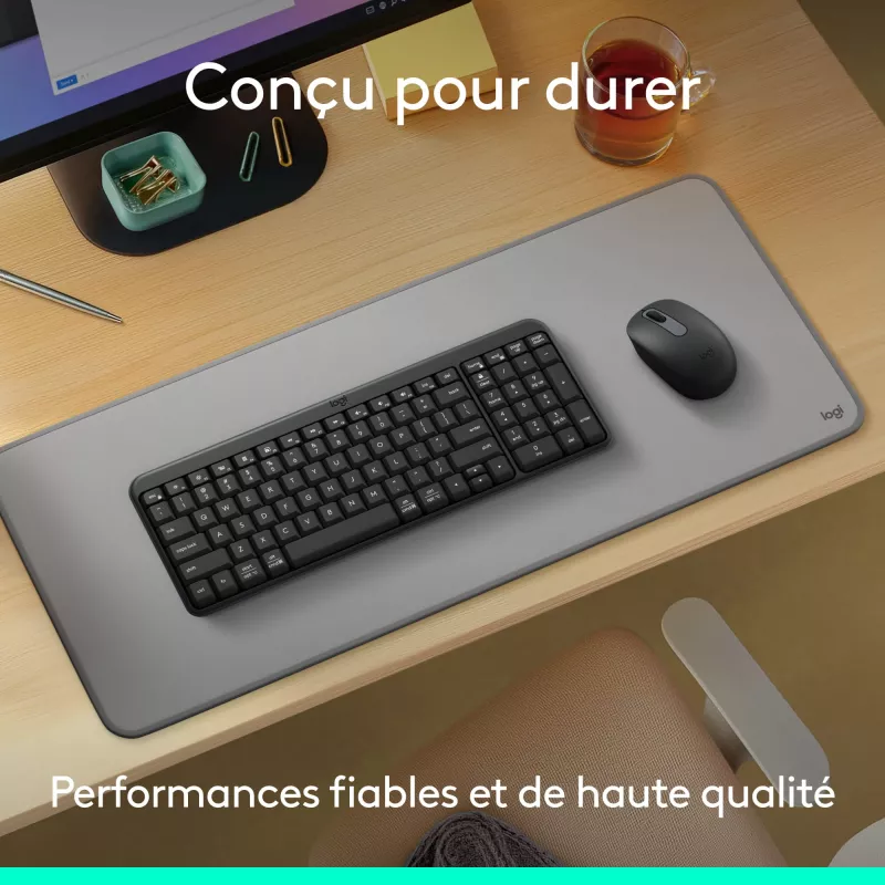 Logitech MK250 - Keyboard-and-Mouse-Set - Wireless