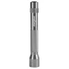 LED METAL flashlight 90 lumens silver