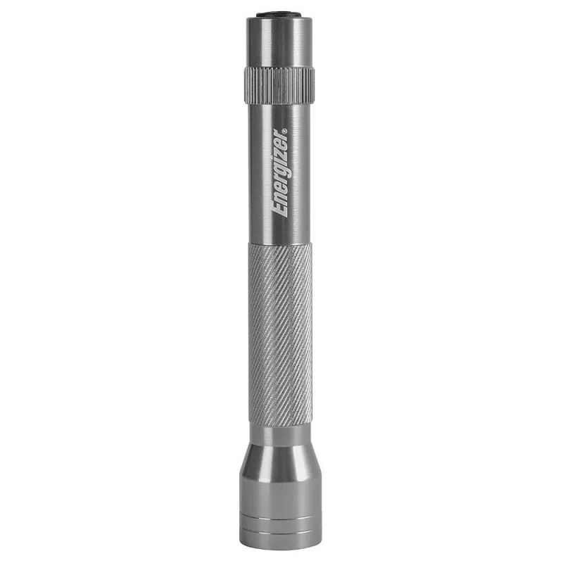 LED METAL flashlight 90 lumens silver