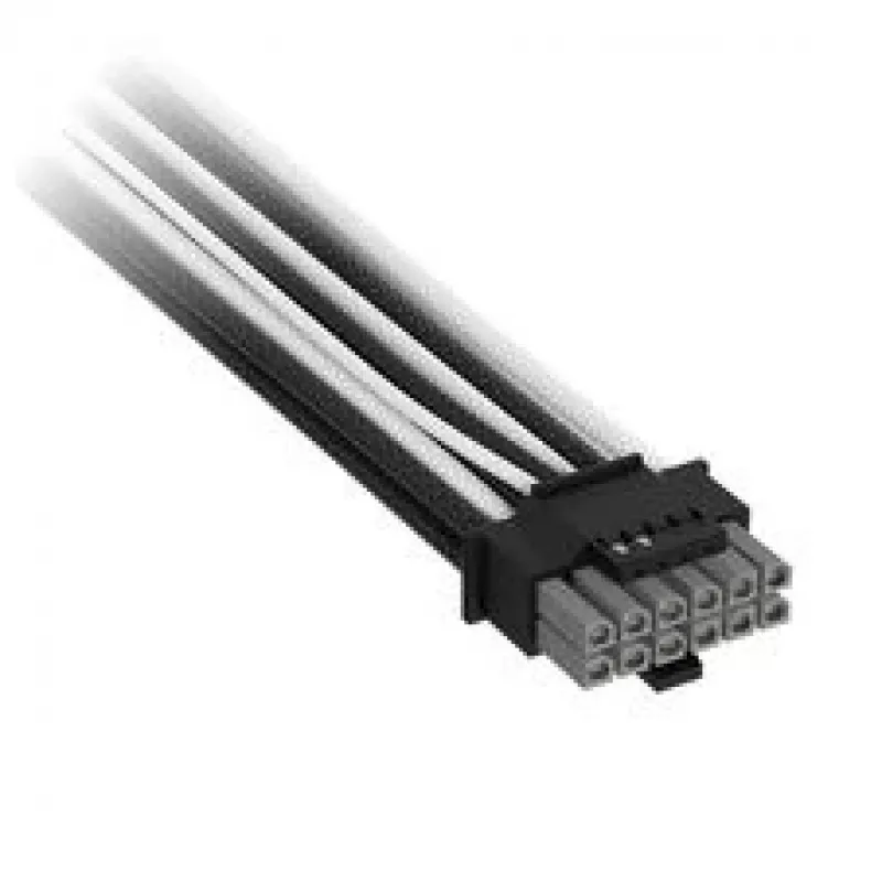Corsair Premium Sleeved 12V-2x6 to 12V-2x6-Cable, Universal - black/White