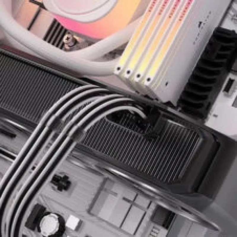 Corsair Premium Sleeved DC Cable Starter Kit, for Type-5-Power Supply - black/White