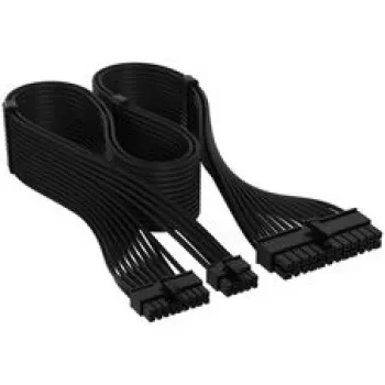Corsair Premium Sleeved 24-Pin-ATX-Cable, Gen 5, for Type-5-Power Supply - black