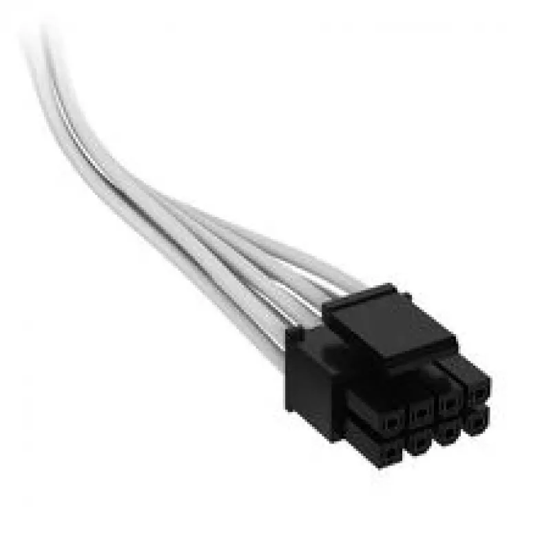 Corsair Premium Sleeved 8-Pin-ATX-Cable, for Type-5-Power Supply - White