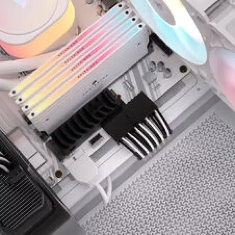 Corsair cable set, Type 4, DC Cable Starter Kit, individually sleeved - black / White