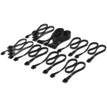 Corsair cable set, Type 4, DC Cable Pro Kit, individually sleeved - black