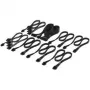 Corsair cable set, Type 4, DC Cable Pro Kit, individually sleeved - black