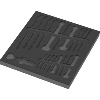 9831 Schaumstoffeinlage für 6003 Joker Set 1 (schwarz/grau, für Tool Rebel Werkstattwagen)