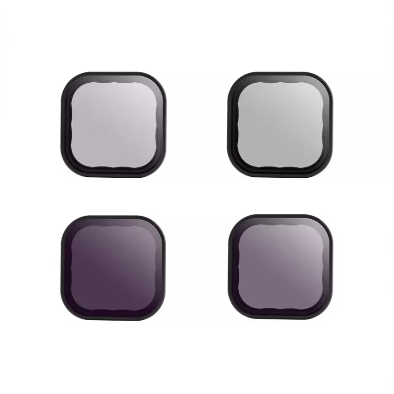 Camera filter set Telesin ND8 ND16 ND32 CPL — 4-piece black kit