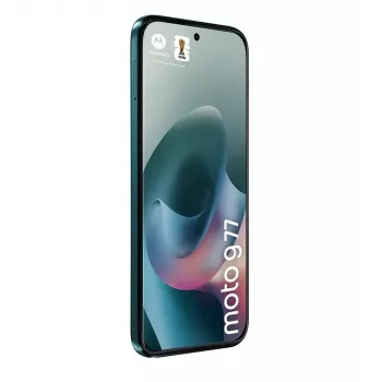Smartphone Motorola G77 5G 12/256GB Shaded Spruce — 6.78 inch 120Hz pOLED, Dimensity 6400, 108+8MP, NFC, IP64