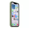 Protective Silicone Case with MagSafe for Apple iPhone 17e — Light Moss, fits 15.5 cm (6.1 inch) screens