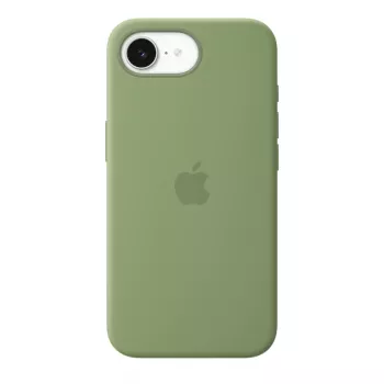 Protective Silicone Case with MagSafe for Apple iPhone 17e — Light Moss, fits 15.5 cm (6.1 inch) screens