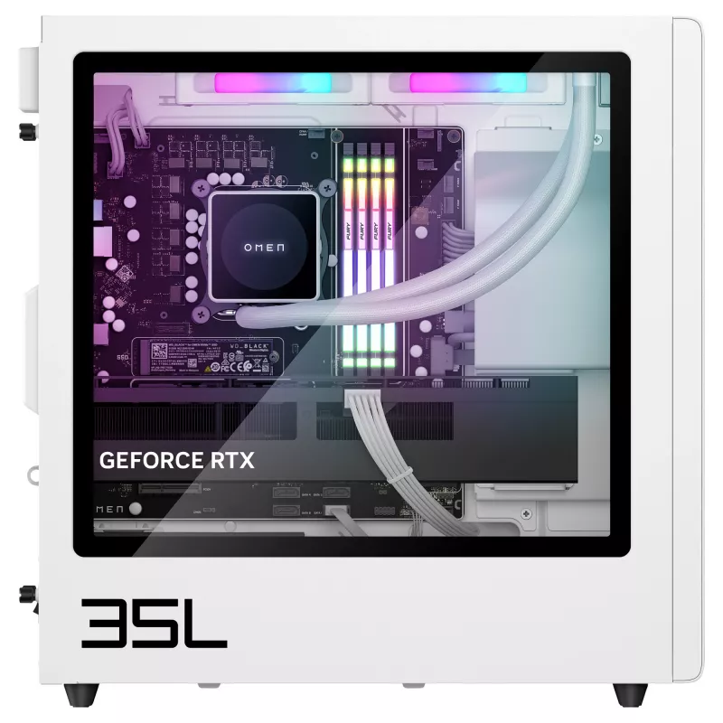 HPI Omen 35L Desktop GT16-0188ng, black, Core Ultra 7 265F, 32GB RAM, 1TB SSD, GeForce RTX 5070 Ti
