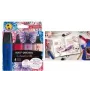 Highlighter Stabilo BOSS Nature Colors Wildflower edition, set of 4, chisel tip 2–5 mm, open time capillary-safe