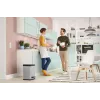 Rectangular Stainless Steel Trash Bin Hailo Öko duo Plus M, 18 L Capacity