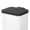 Rectangular Steel Trash Bin Hailo Öko duo Plus M 18 L, White