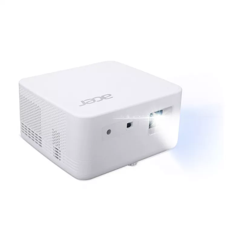 Standard throw projector Acer PD1810IC — DLP, UHD 4K (3840x2160), 1000 ANSI lumens, lamp light source, white