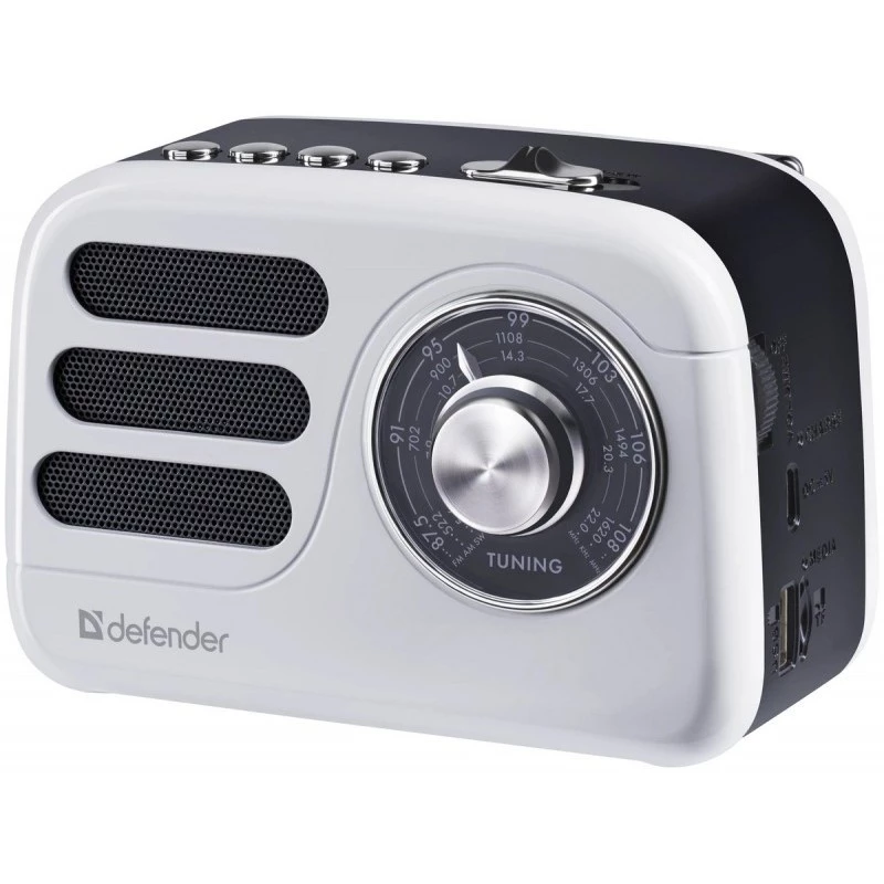 Portable speaker DEFENDER SIGNAL with FM/MP3/SD/USB and Bluetooth (5W, antenna)