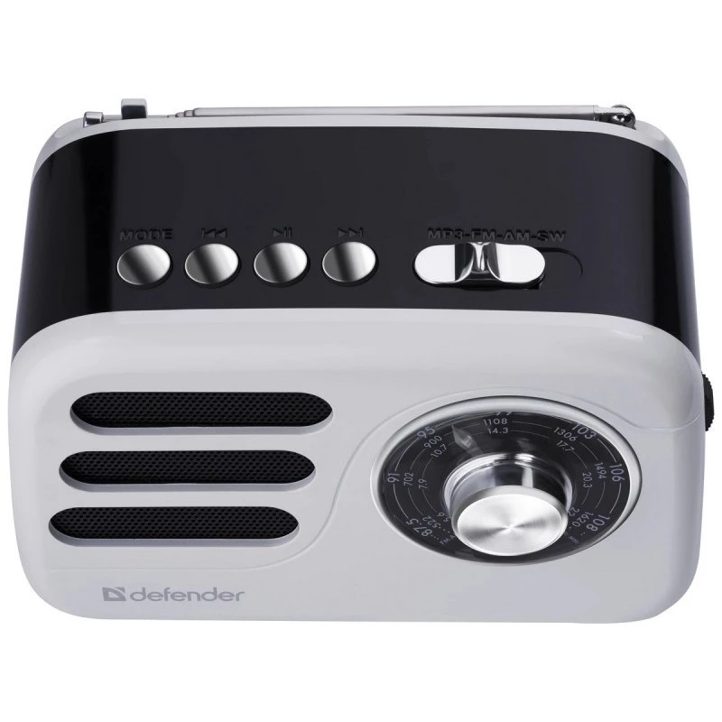 Portable speaker DEFENDER SIGNAL with FM/MP3/SD/USB and Bluetooth (5W, antenna)