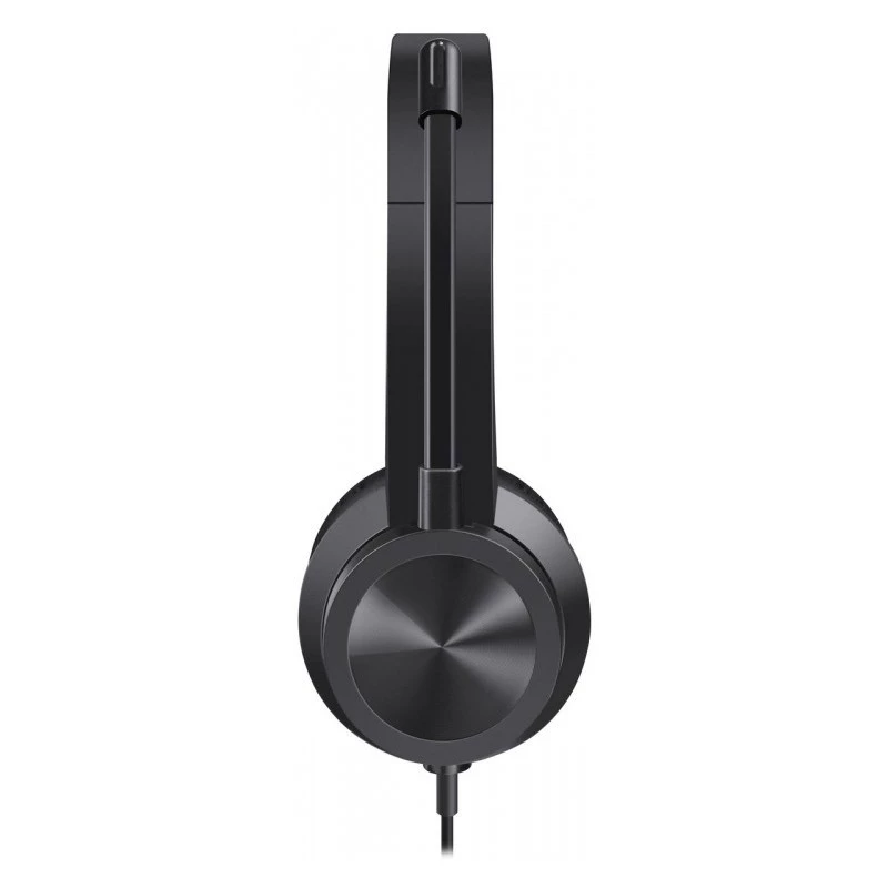 Wired headphones with microphone DEFENDER tune 150 — black, wired stereo headset