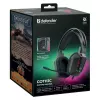 Wired USB Gaming Headset DEFENDER GOTHIC RGB with Microphone, Black