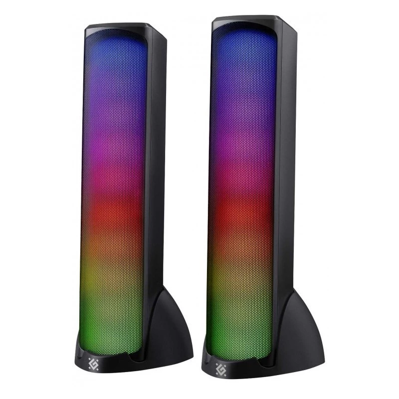 Desktop speakers DEFENDER SKYPULSE 2.0, Bluetooth, USB, 10W, RGB lighting