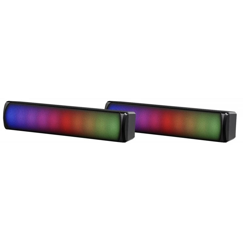 Desktop speakers DEFENDER SKYPULSE 2.0, Bluetooth, USB, 10W, RGB lighting
