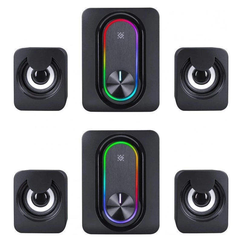 DEFENDER 2.1 computer speakers G14 — 11W, USB power, Bluetooth, RGB LED