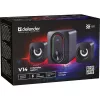 DEFENDER 2.1 computer speakers G14 — 11W, USB power, Bluetooth, RGB LED