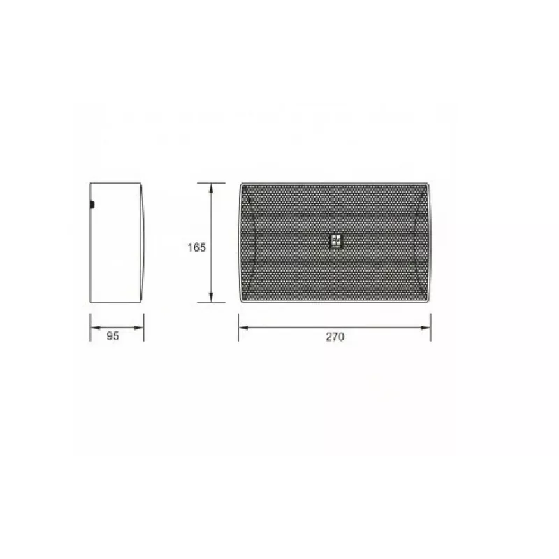 Wall-mounted speaker WS 510
