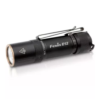 Hand flashlight Fenix E12 V2.0 Black LED Aluminium IP68 50000h